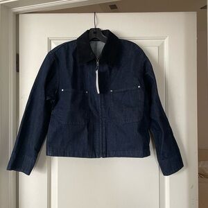 Uniqlo zip up short jacket